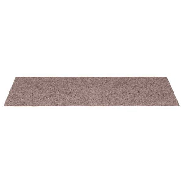 vidaXL Πατάκια Σκαλιών Αυτοκόλλητα 10 τεμ. 65x21x4 εκ. Κρεμ Ορθογώνια Άκρη