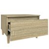 vidaXL Βοηθητικό Τραπέζι Sonoma Δρυς 50x46x35 εκ. Επεξεργασμένο Ξύλο