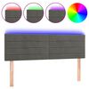 vidaXL &Kappa;&epsilon;&phi;&alpha;&lambda;ά&rho;&iota; &Kappa;&rho;&epsilon;&beta;&alpha;&tau;&iota;&omicron;ύ LED &Sigma;&kappa;&omicron;ύ&rho;&omicron; &Gamma;&kappa;&rho;&iota; 144x5x78/88 &epsilon;&kappa;. &Beta;&epsilon;&lambda;&omicron;ύ&delta;&iota;&nu;&omicron;