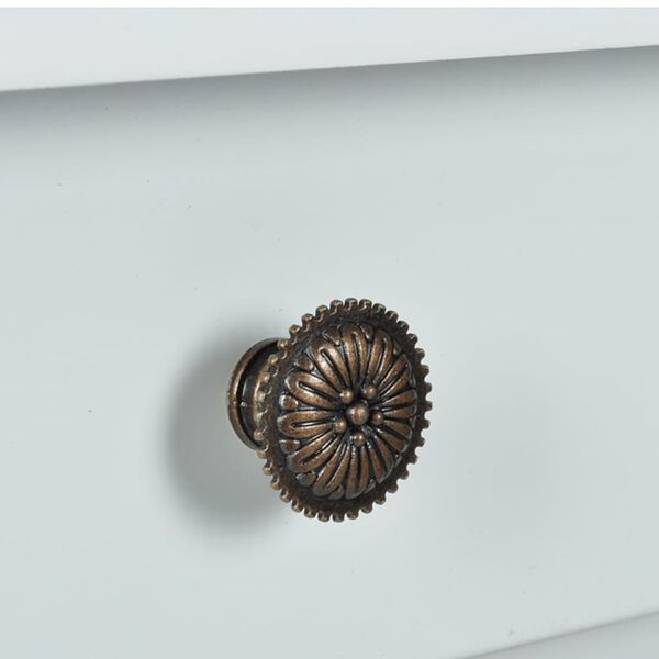 vidaXL Κονσόλα Τραπέζι Λευκό από MDF