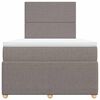 vidaXL &Kappa;&rho;&epsilon;&beta;ά&tau;&iota; Boxspring &mu;&epsilon; &Sigma;&tau;&rho;ώ&mu;&alpha; Taupe 120x190 &epsilon;&kappa;. &Upsilon;&phi;&alpha;&sigma;&mu;ά&tau;&iota;&nu;&omicron;
