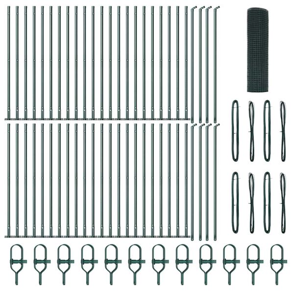 vidaXL &Sigma;&tau;ύ&lambda;&omicron;&sigmaf; &Pi;&epsilon;&rho;&iota;&phi;&rho;ά&xi;&epsilon;&omega;&nu; &Pi;&rho;ά&sigma;&iota;&nu;&omicron; 100 x 0,5 &mu; (12 x 12 mm &pi;&lambda;έ&gamma;&mu;&alpha;)