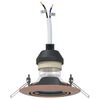 vidaXL Spotlights με προβολείς 6 pcs Χάλκινο 9 x 9 εκ. Μέταλλο