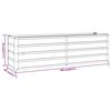 vidaXL Ζαρντινιέρα Σκουριασμένο 160x40x45 εκ. Ατσάλι Σκληρυθέν Αέρα