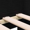 vidaXL Καναπές Κρεβάτι Μαύρη Οξυά 90 x 200 cm Επεξεργασμένο ξύλο