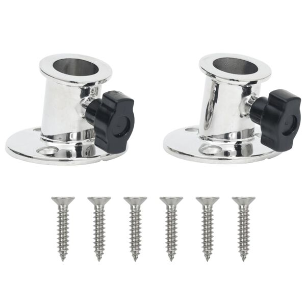 vidaXL Επέκταση Σκιάστρου Σετ Σχήμα Τ Μπλε 170x170x(113-182,5) εκ.
