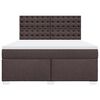 vidaXL &Kappa;&rho;&epsilon;&beta;ά&tau;&iota; Boxspring &mu;&epsilon; &Sigma;&tau;&rho;ώ&mu;&alpha; &Sigma;&kappa;&omicron;ύ&rho;&omicron; &Kappa;&alpha;&phi;έ 180x200 &epsilon;&kappa; &Upsilon;&phi;&alpha;&sigma;&mu;ά&tau;&iota;&nu;&omicron;
