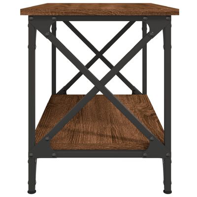 vidaXL Βοηθητικό Τραπέζι Καφέ Δρυς 55x38x45 εκ. Επεξεργασμένο Ξύλο
