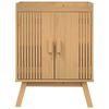 vidaXL Βάση νιπτήρα Olden Καφέ 114 x 43 x 73.5 εκ. Μασίφ ξύλο πεύκου