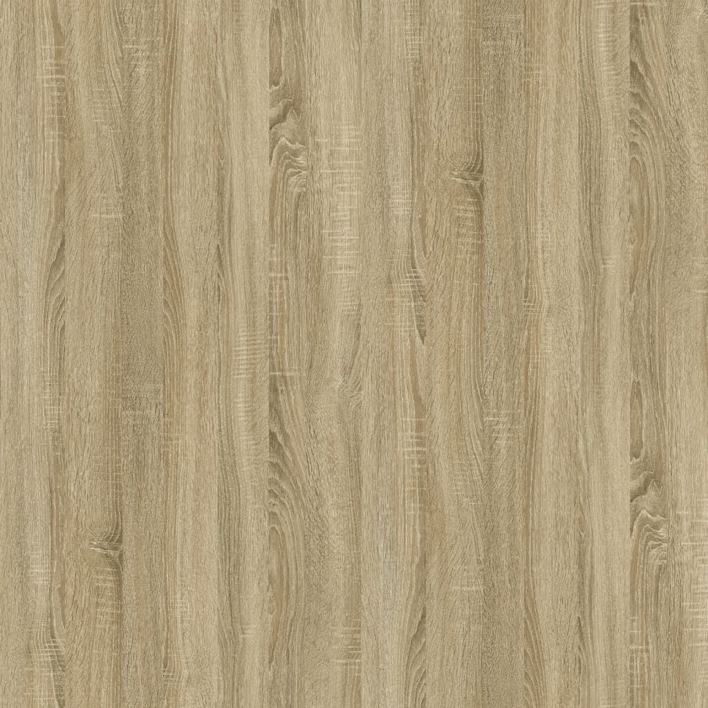 vidaXL Κομοδίνα 2 τεμ. Sonoma Δρυς 50x46x50 εκ. από Επεξεργασμένο Ξύλο