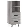 vidaXL &Nu;&tau;&omicron;&upsilon;&lambda;ά&pi;&iota; &Gamma;&kappa;&rho;&iota; Sonoma 34,5x34x90 &epsilon;&kappa;. &alpha;&pi;ό &Epsilon;&pi;&epsilon;&xi;&epsilon;&rho;&gamma;&alpha;&sigma;&mu;έ&nu;&omicron; &Xi;ύ&lambda;&omicron;