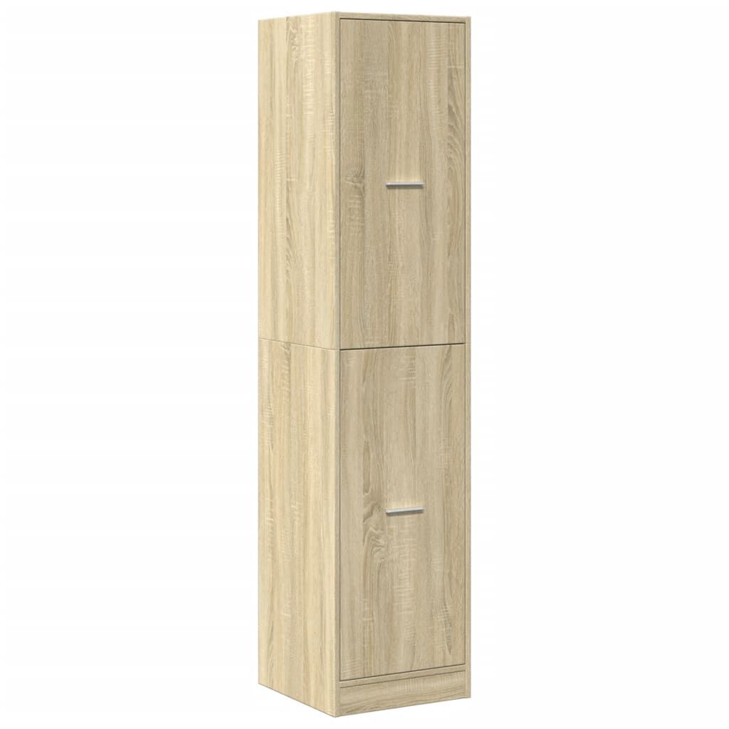 vidaXL Συρταριέρα Γενικής Χρήσης Sonoma Δρυς 30x41x174,5εκ Επεξ. Ξύλο