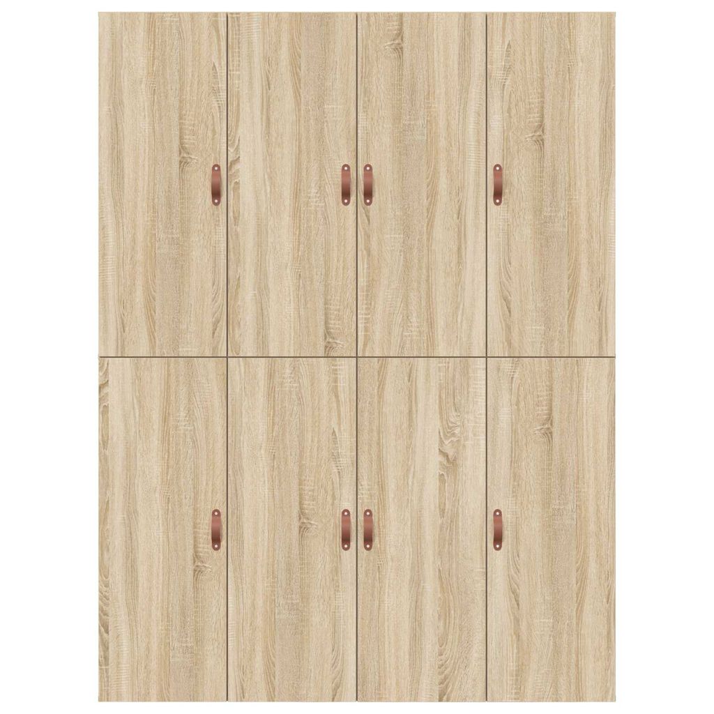 Κρεβάτι αποθήκευσης vidaXL Sonoma Oak 135x190 εκ
