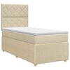 vidaXL &Kappa;&rho;&epsilon;&beta;ά&tau;&iota; box spring &mu;&epsilon; &sigma;&tau;&rho;ώ&mu;&alpha; &Mu;&pi;&lambda;&epsilon; 100 x 200 cm Ύ&phi;&alpha;&sigma;&mu;&alpha;