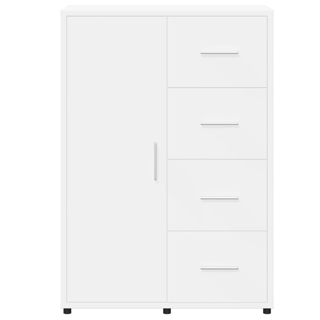 vidaXL Βοηθητικά Ντουλάπια 2 τεμ. Λευκό 60x31x84 εκ. Επεξεργ. Ξύλο