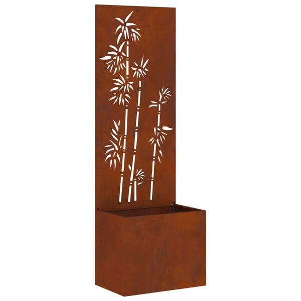 vidaXL &Omicron;&theta;ό&nu;&eta; &Iota;&delta;&iota;&omega;&tau;&iota;&kappa;ό&tau;&eta;&tau;&alpha;&sigmaf; &Kappa;ή&pi;&omicron;&upsilon; Floral &Sigma;&kappa; rusty 50 x 150 cm