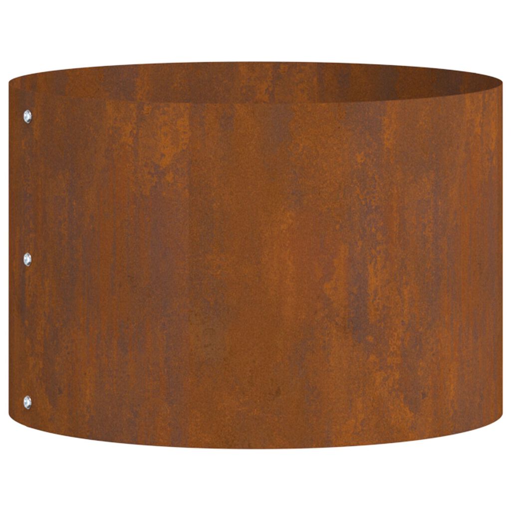 vidaXL Γλάστρα Corten Steel Corten Steel Μεσαία Ανθεκτική Κυλινδρική