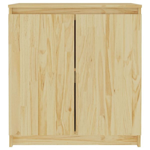 vidaXL Βοηθητικό Ντουλάπι 60 x 36 x 65 εκ. από Μασίφ Ξύλο Πεύκου