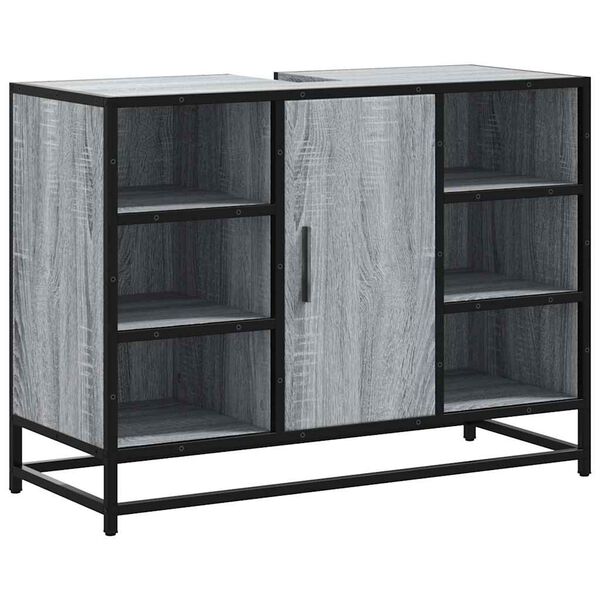 vidaXL &Nu;&tau;&omicron;&upsilon;&lambda;ά&pi;&iota; &Mu;&pi;ά&nu;&iota;&omicron;&upsilon; &Nu;&iota;&pi;&tau;ή&rho;&alpha; &Gamma;&kappa;&rho;&iota; Sonoma 80 x 33 x 60&epsilon;&kappa;. &Epsilon;&pi;&epsilon;&xi;. &Xi;ύ&lambda;&omicron;