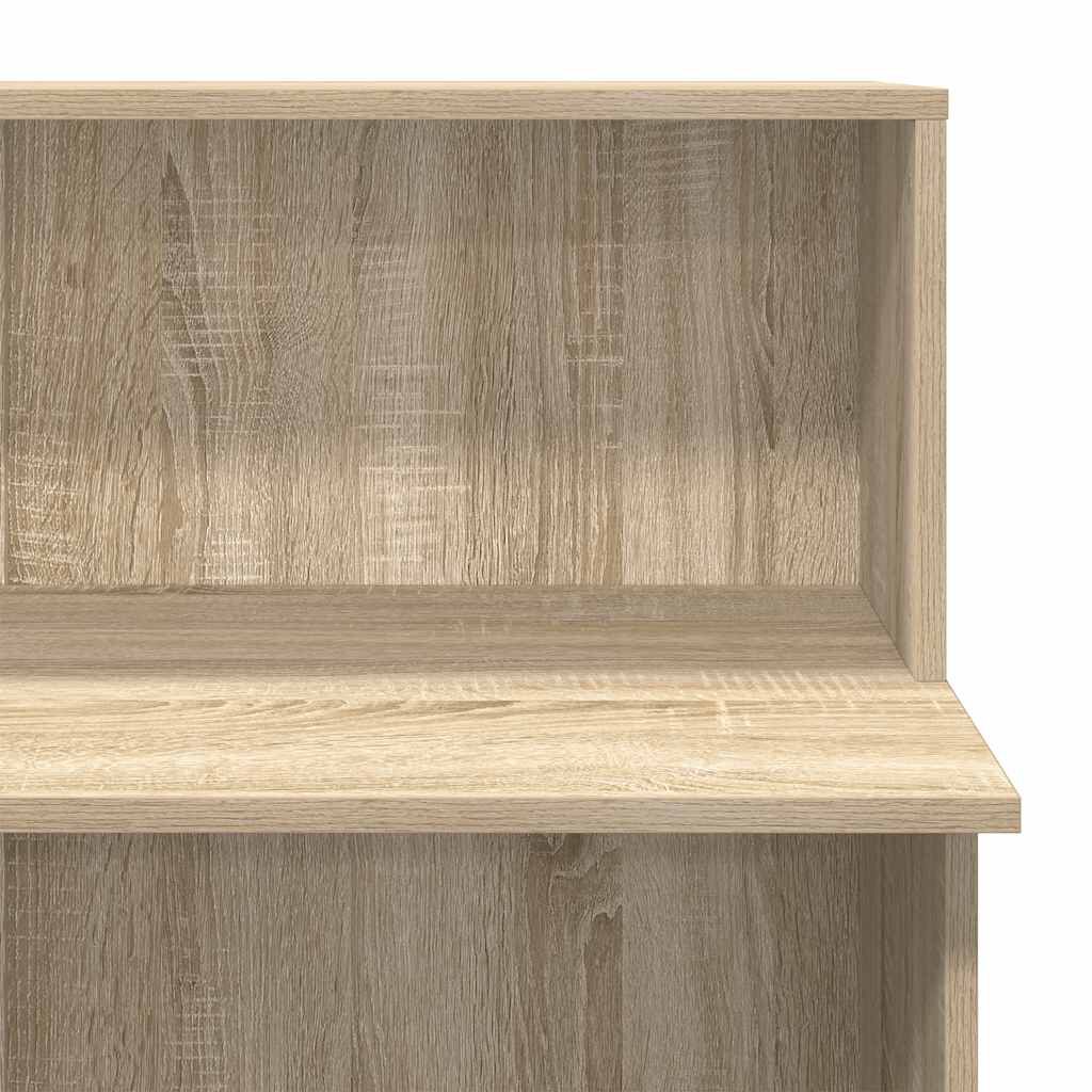 vidaXL Γραφείο υποδοχής Sonoma Δρυς 100x50x103,5εκ. Επεξεργασμένο Ξύλο