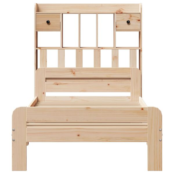 vidaXL &Kappa;&rho;&epsilon;&beta;ά&tau;&iota; &Beta;&iota;&beta;&lambda;&iota;&omicron;&theta;ή&kappa;&eta; &Chi;&omega;&rho;ί&sigmaf; &Sigma;&tau;&rho;ώ&mu;&alpha; 90x190 &epsilon;&kappa; &Mu;&alpha;&sigma;ί&phi; &Xi;ύ&lambda;&omicron; &Pi;&epsilon;ύ&kappa;&omicron;&upsilon;