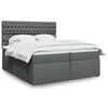 vidaXL &Kappa;&rho;&epsilon;&beta;ά&tau;&iota; Boxspring &mu;&epsilon; &Sigma;&tau;&rho;ώ&mu;&alpha; &Sigma;&kappa;&omicron;ύ&rho;&omicron; &Gamma;&kappa;&rho;&iota; 200x200 &epsilon;&kappa;. &Upsilon;&phi;&alpha;&sigma;&mu;ά&tau;&iota;&nu;&omicron;