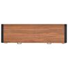 vidaXL Γραφείο με 2 Συρτάρια 140 x 40 x 75 εκ. Ξύλο Teak