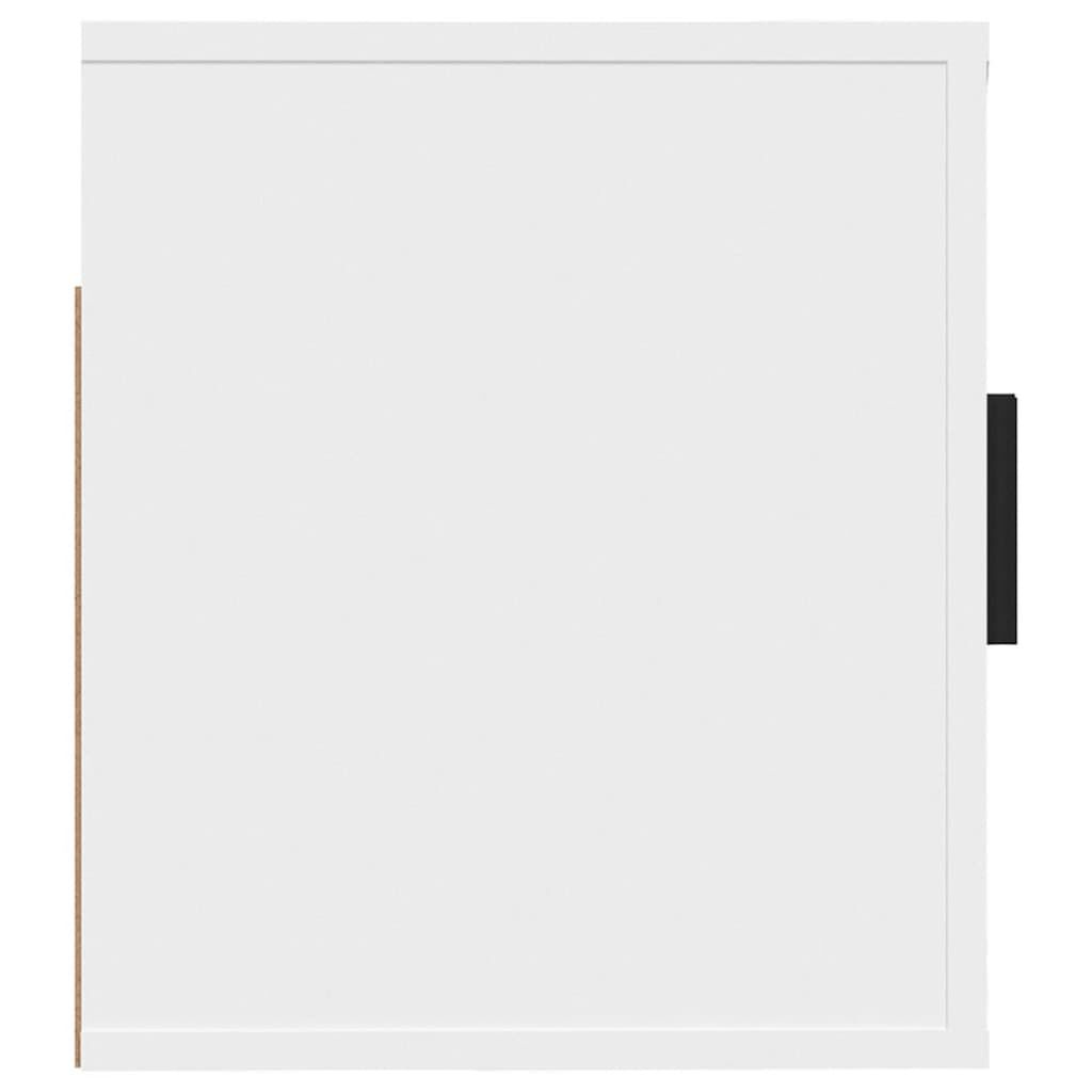 vidaXL Έπιπλο Τηλεόρασης Επιτοίχιο Λευκό 57 x 34,5 x 40 εκ.