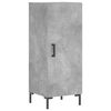 vidaXL Ντουλάπι Γκρι Σκυροδέματος 34,5x34x180 εκ. Επεξεργασμένο Ξύλο