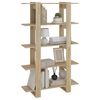vidaXL Βιβλιοθήκη/Διαχωριστικό Χώρου Sonoma Δρυς 100 x 30 x 160 εκ.