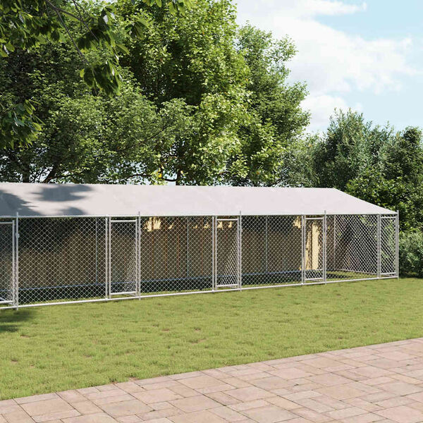 vidaXL &Kappa;&lambda;&omicron;&upsilon;&beta;ί &Sigma;&kappa;ύ&lambda;&omicron;&upsilon; &mu;&epsilon; &Omicron;&rho;&omicron;&phi;ή &kappa;&alpha;&iota; &Pi;ό&rho;&tau;&epsilon;&sigmaf; &Gamma;&kappa;&rho;&iota; 10x2x2 &mu;. &Gamma;&alpha;&lambda;&beta;. &Chi;ά&lambda;&upsilon;&beta;&alpha;&sigmaf;