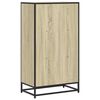 vidaXL Ντουλάπι βιβλίων Sonoma Oak 60x35x107,5 cm Κατασκευασμένο ξύλο