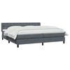 vidaXL &Kappa;&rho;&epsilon;&beta;ά&tau;&iota; Boxspring &mu;&epsilon; &Sigma;&tau;&rho;ώ&mu;&alpha; &Sigma;&kappa;&omicron;ύ&rho;&omicron; &Gamma;&kappa;&rho;&iota; 180x210 &epsilon;&kappa;. &Beta;&epsilon;&lambda;&omicron;ύ&delta;&iota;&nu;&omicron;