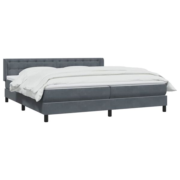 vidaXL &Kappa;&rho;&epsilon;&beta;ά&tau;&iota; Boxspring &mu;&epsilon; &Sigma;&tau;&rho;ώ&mu;&alpha; &Sigma;&kappa;&omicron;ύ&rho;&omicron; &Gamma;&kappa;&rho;&iota; 180x210 &epsilon;&kappa;. &Beta;&epsilon;&lambda;&omicron;ύ&delta;&iota;&nu;&omicron;