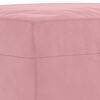 vidaXL Σετ Σαλονιού 3 Τεμαχίων Ροζ από Βελούδο με Μαξιλάρια