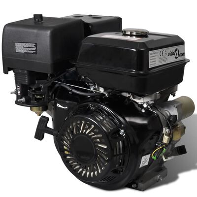 vidaXL Βενζινοκινητήρας με Ηλεκτρική Εκκίνηση 15 HP 11 kW Μαύρος