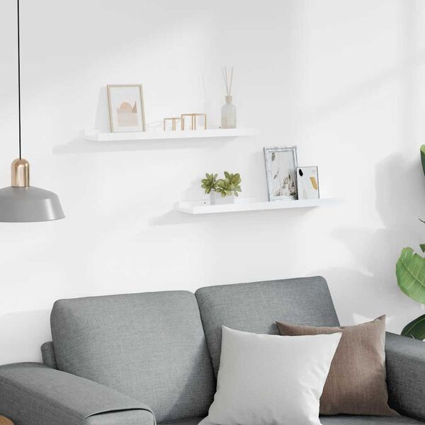 vidaXL &Rho;ά&phi;&iota;&alpha; &gamma;&iota;&alpha; &Kappa;&omicron;&rho;&nu;ί&zeta;&epsilon;&sigmaf; 2 &tau;&epsilon;&mu;. &Lambda;&epsilon;&upsilon;&kappa;ά 60 x 9 x 3 &epsilon;&kappa;. &alpha;&pi;ό MDF