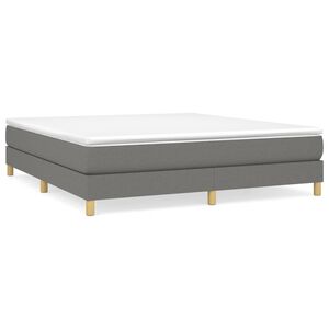 vidaXL &Kappa;&rho;&epsilon;&beta;ά&tau;&iota; Boxspring &mu;&epsilon; &Sigma;&tau;&rho;ώ&mu;&alpha; &Sigma;&kappa;&omicron;ύ&rho;&omicron; &Gamma;&kappa;&rho;&iota; 160x200 &epsilon;&kappa; &Upsilon;&phi;&alpha;&sigma;&mu;ά&tau;&iota;&nu;&omicron;