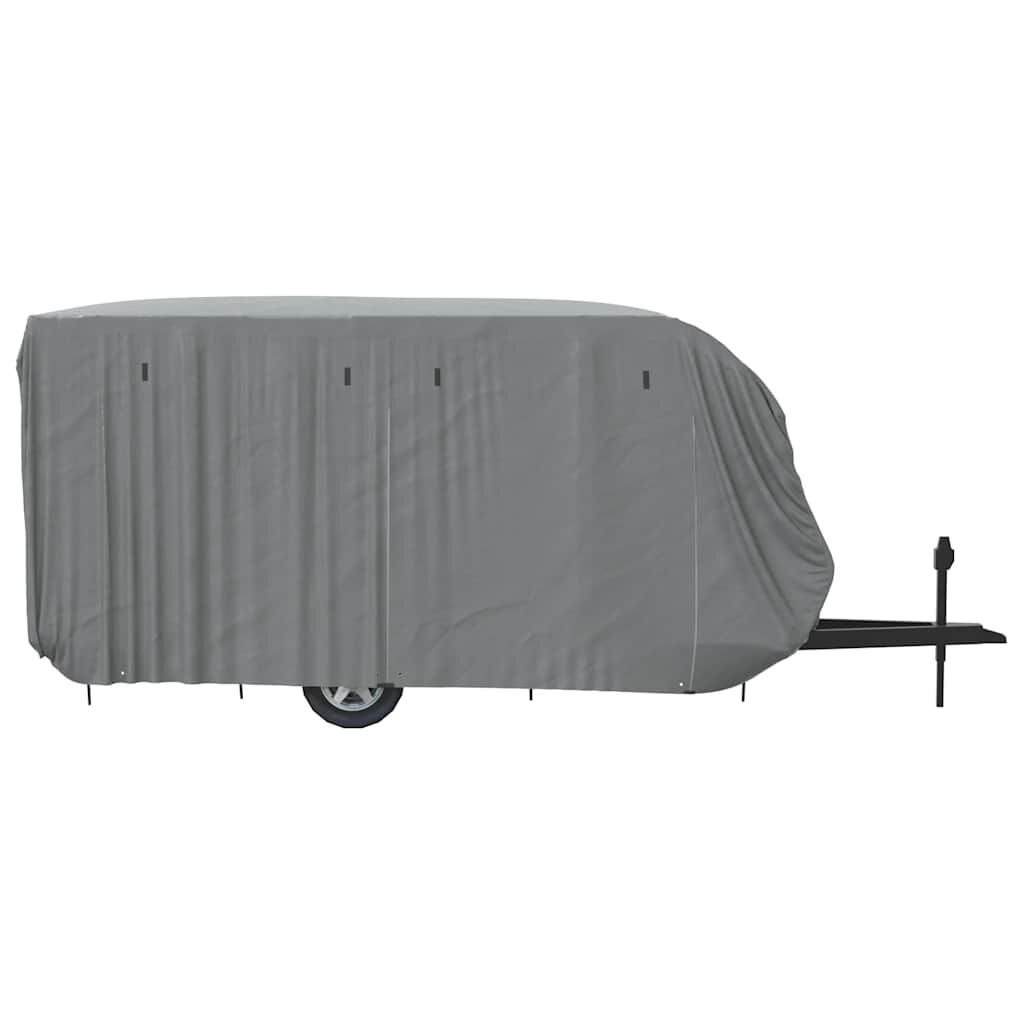 vidaXL Κάλυμμα τροχόσπιτου Γκρι 550x250x220 cm Μη υφασμένο ύφασμα