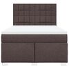 vidaXL &Kappa;&rho;&epsilon;&beta;ά&tau;&iota; Boxspring &mu;&epsilon; &Sigma;&tau;&rho;ώ&mu;&alpha; &Sigma;&kappa;&omicron;ύ&rho;&omicron; &Kappa;&alpha;&phi;έ 140x190 &epsilon;&kappa;. &Upsilon;&phi;&alpha;&sigma;&mu;ά&tau;&iota;&nu;&omicron;