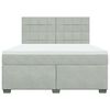 vidaXL &Kappa;&rho;&epsilon;&beta;ά&tau;&iota; Boxspring &mu;&epsilon; &Sigma;&tau;&rho;ώ&mu;&alpha; &Alpha;&nu;&omicron;&iota;&chi;&tau;ό &Gamma;&kappa;&rho;&iota; 180x200 &epsilon;&kappa;. &Beta;&epsilon;&lambda;&omicron;ύ&delta;&iota;&nu;&omicron;