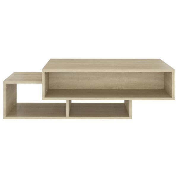 vidaXL Τραπεζάκι Σαλονιού Sonoma Δρυς 105 x 55 x 32 εκ από Επεξ. Ξύλο