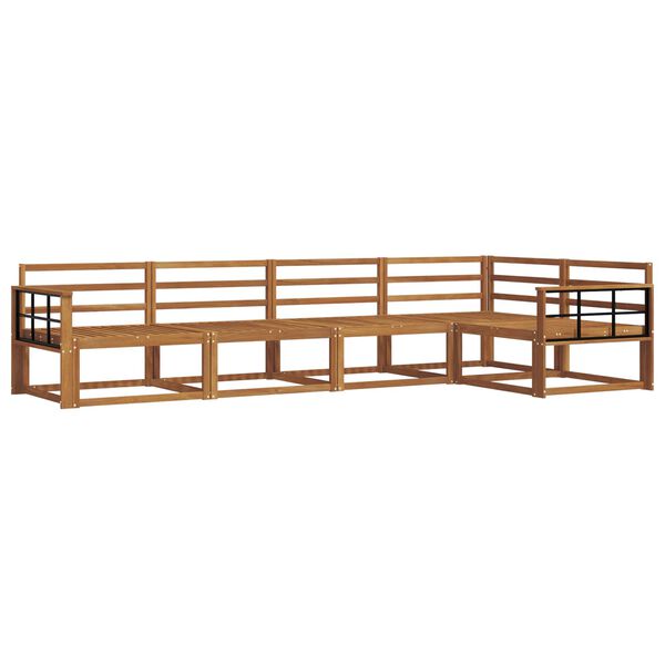 vidaXL &Sigma;&epsilon;&iota;&rho;ά &Kappa;&alpha;&nu;&alpha;&pi;έ &Epsilon;&xi;&omega;&tau;&epsilon;&rho;&iota;&kappa;&omicron;ύ 5 pcs &Phi;&upsilon;&sigma;&iota;&kappa;ό &Sigma;&tau;&epsilon;&rho;&epsilon;ό &Xi;ύ&lambda;&omicron; &Alpha;&kappa;&alpha;&kappa;ί&alpha;&sigmaf;