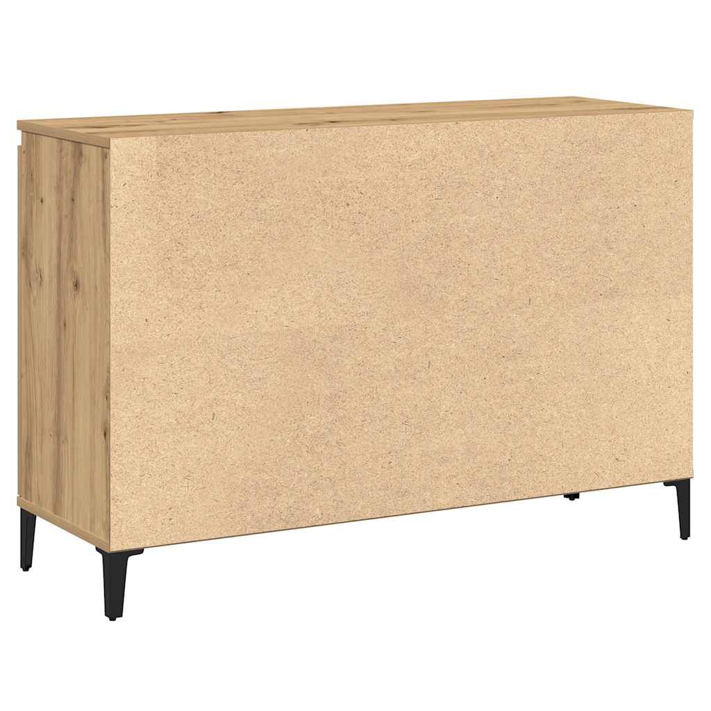 vidaXL Μπουφές Αρτισιανή Δρυς 102x35x70 εκ. από Επεξεργασμένο Ξύλο