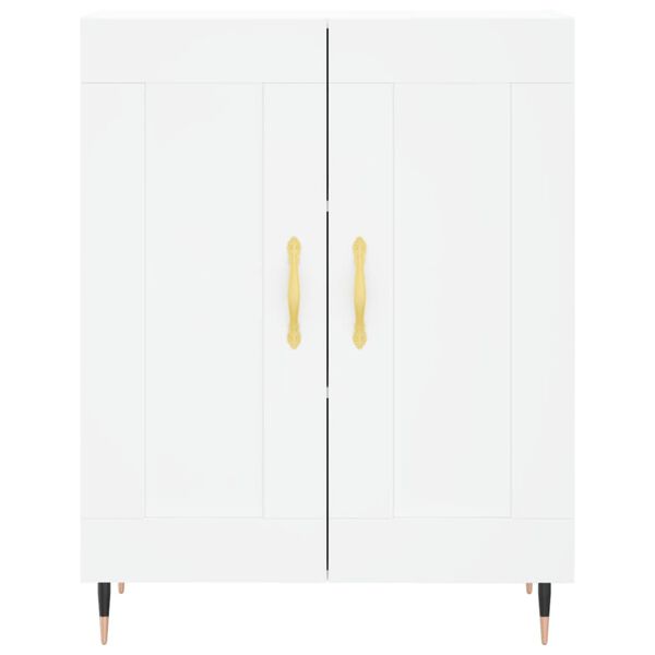 vidaXL Ντουλάπι Λευκό 69,5x34x180 εκ. από Επεξεργασμένο Ξύλο