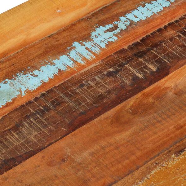 vidaXL Επιφάνεια Τραπεζιού Ορθ. 60x100 εκ 25-27 χιλ Μασίφ Ανακ. Ξύλο