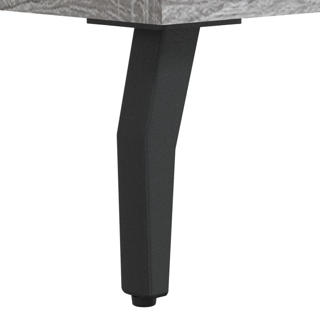vidaXL Ντουλάπι Γκρι Sonoma 90 x 34 x 80 εκ. από Επεξεργασμένο Ξύλο