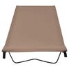 vidaXL &Kappa;&rho;&epsilon;&beta;ά&tau;&iota;&alpha; &Kappa;ά&mu;&pi;&iota;&nu;&gamma;&kappa; 2 &tau;&epsilon;&mu;. Taupe 180x60x19&epsilon;&kappa; Ύ&phi;&alpha;&sigma;. Oxford/&Alpha;&tau;&sigma;ά&lambda;&iota;