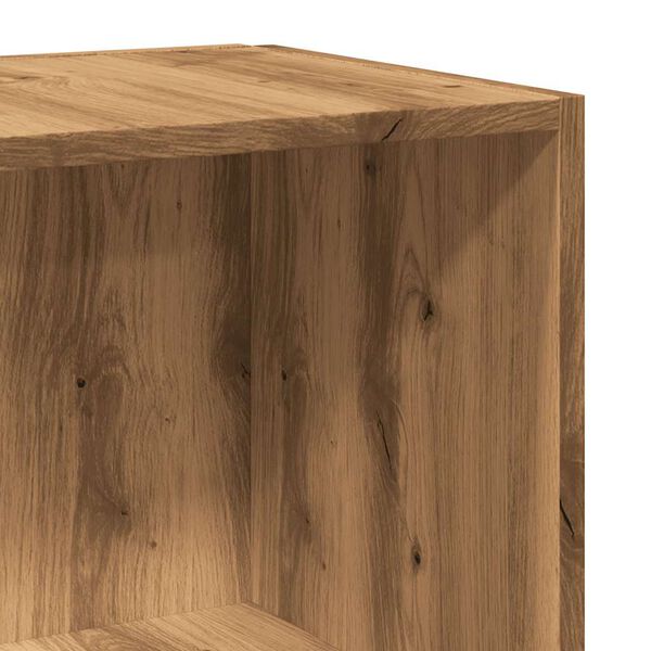 vidaXL Γωνιακό ντουλάπι Artisan Oak 33x33x165 cm Κατασκευασμένο ξύλο
