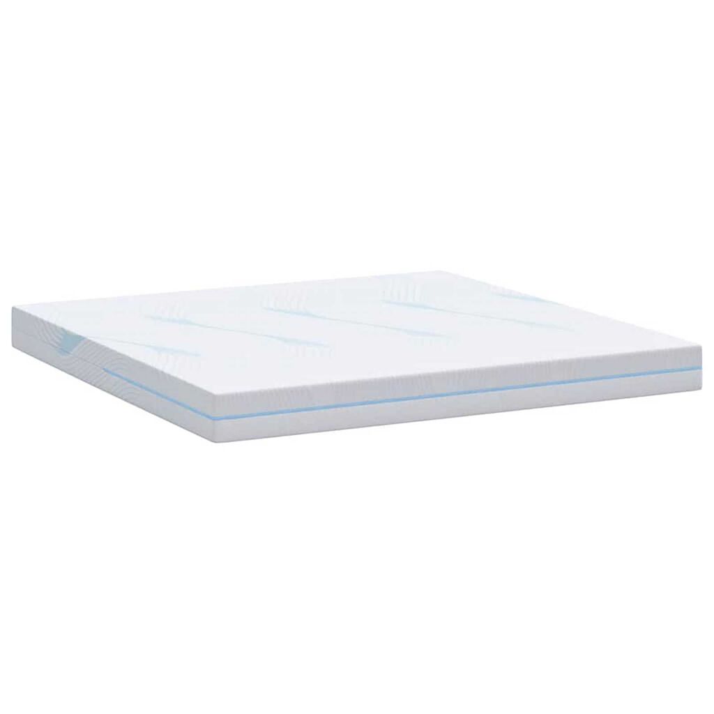 vidaXL Στρώμα Λευκό 200 x 200 cm Pěna